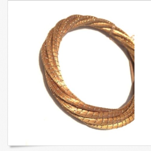 "Golden Grass" Art da Terra Twist bangle - Picture 3 of 4